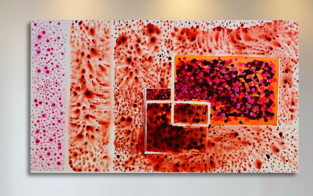 SOULSCAPE- Original acrylic ink painting