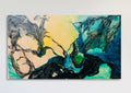 Whispers beneath the surface original acrylic painting