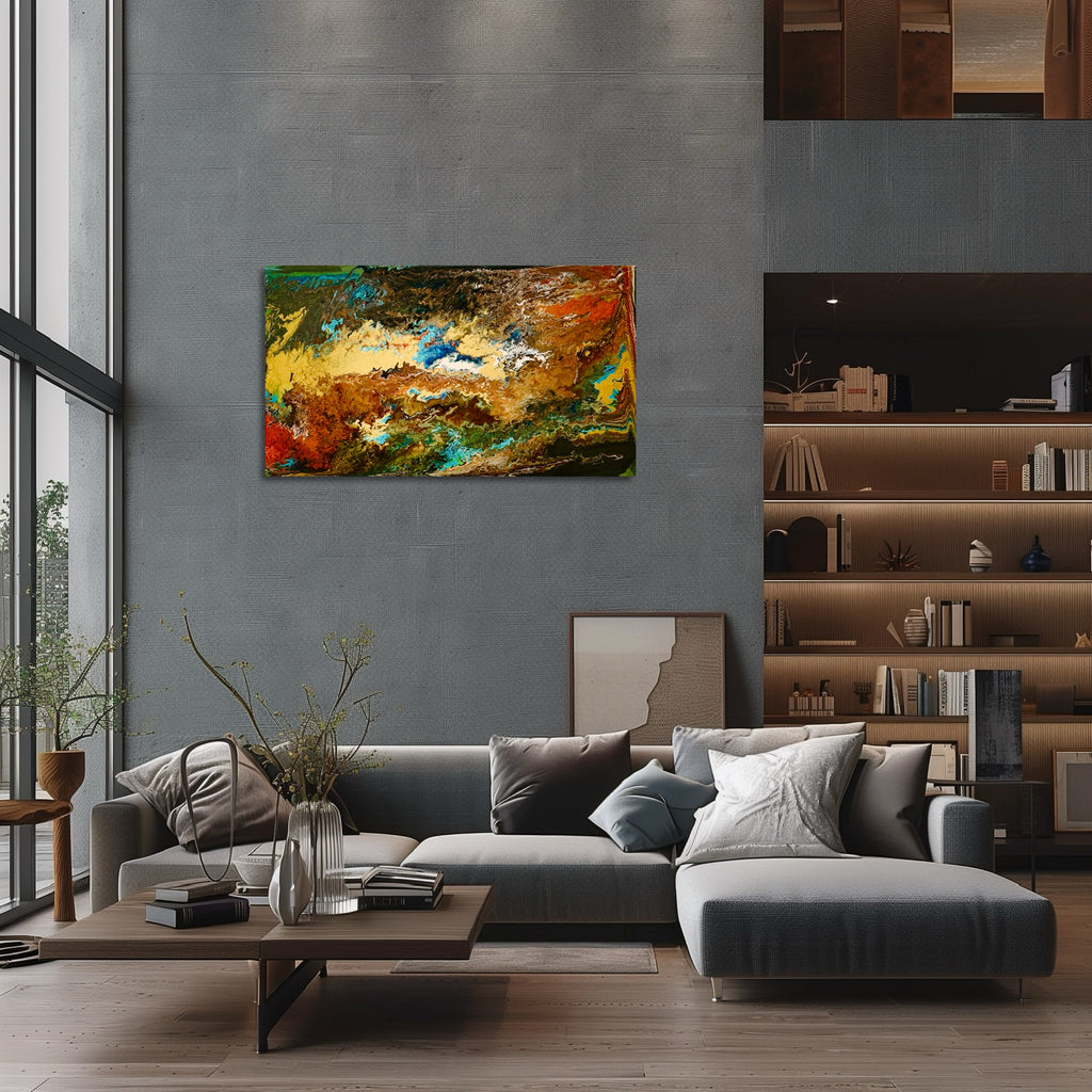 "Cosmic Confluence"- Vaastu Painting