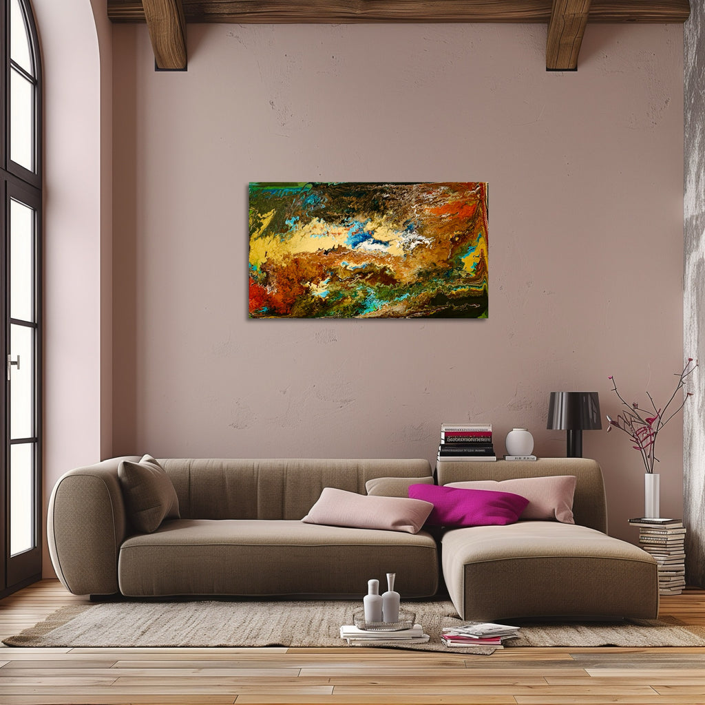 "Cosmic Confluence"- Vaastu Painting