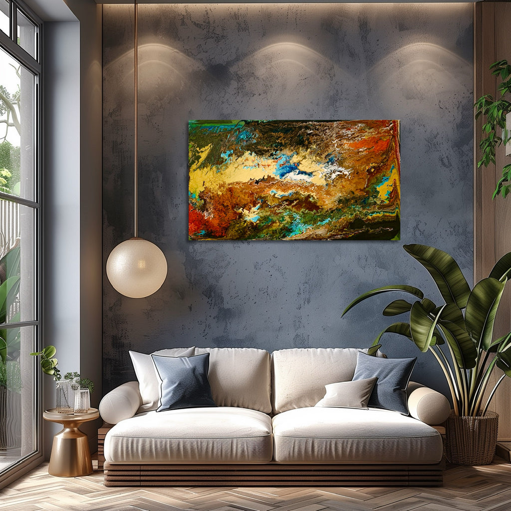 "Cosmic Confluence"- Vaastu Painting