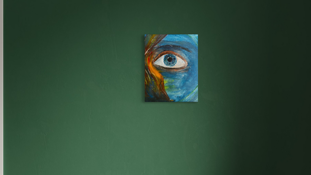 Celestial vision, Original acrylic painting